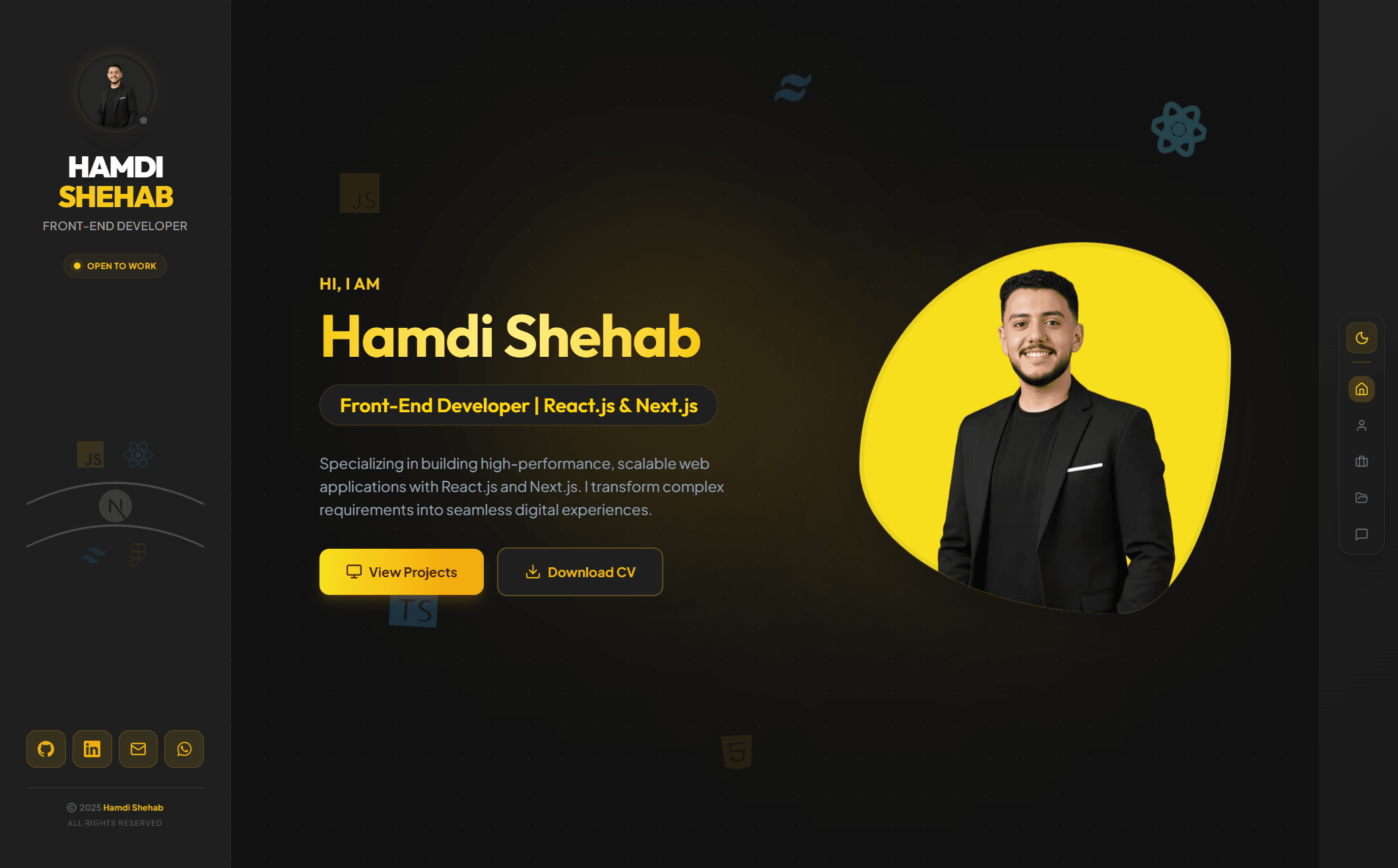 personal portfolio v0