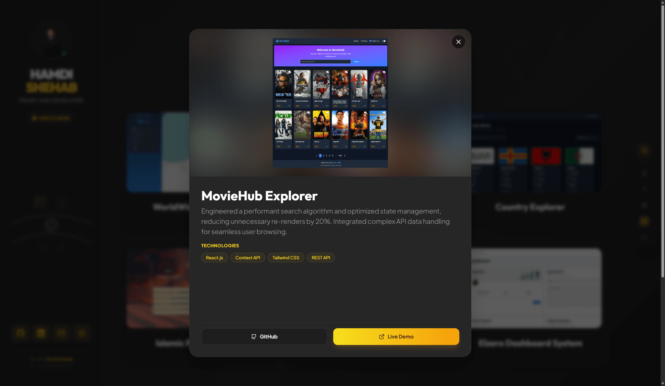 personal portfolio v0